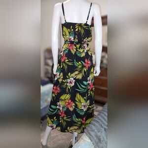 See You Monday Tropical Print Dress